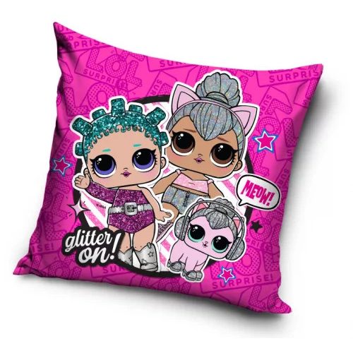  LOL Surprise párna, díszpárna 40*40 cm