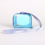 Hello Kitty Blue Iridescent pénztárca