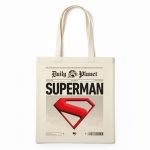 Superman Daily Planet shopping bag, bevásárlótáska 40 cm
