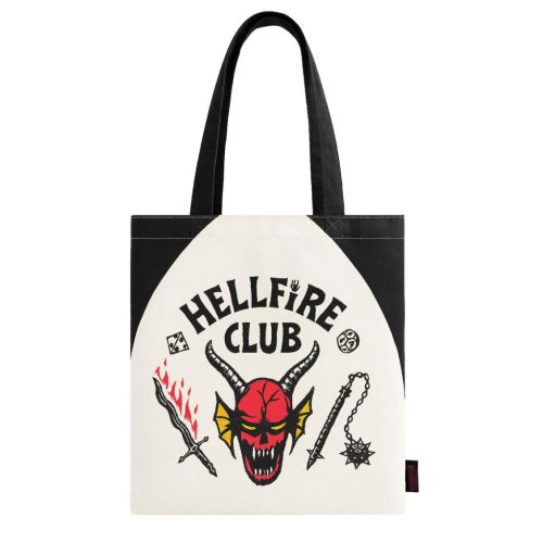 Stranger Things Hellfire Club shopping bag, bevásárlótáska 40 cm