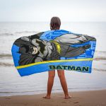 Batman Vigilante fürdőlepedő, strand törölköző 70x140cm (Fast Dry)