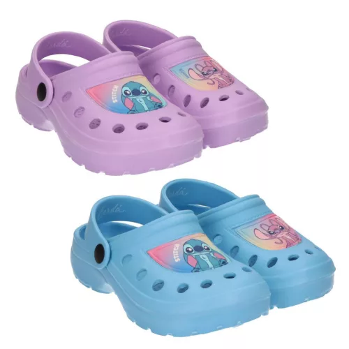 Disney Lilo és Stitch, A csillagkutya Cute Couple gyerek papucs, clog 24-31
