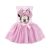 Disney Minnie Pink gyerek szoknya és hajpánt szett 3 - 8 év / 98 - 128 cm