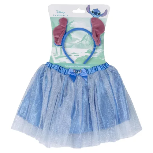 Disney Lilo és Stitch, A csillagkutya Sparkle gyerek szoknya és hajpánt szett 3 - 8 év / 98 - 128 cm