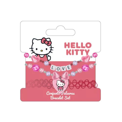Hello Kitty Love karkötő szett 3 db-os