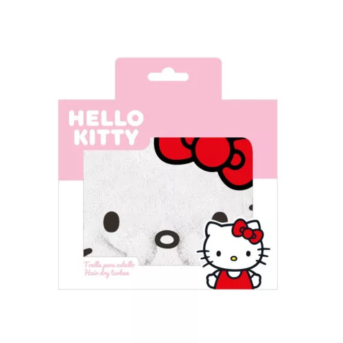 Hello Kitty hajtörölköző