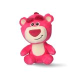 Disney Játékháború Lotso 3D plüss figura akasztóval, táskadísz 13 cm