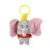 Disney Dumbo Grey 3D plüss figura akasztóval, táskadísz 13 cm