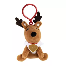   Manó The Elf Pets 3D plüss figura akasztóval, táskadísz 13 cm
