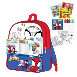 Pókember Go Spidey színezhető hátizsák, táska 28 cm