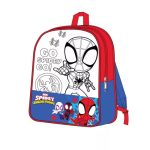 Pókember Go Spidey színezhető hátizsák, táska 28 cm