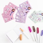 Gabi babaháza Gabdorable színezhető hátizsák, táska 38 cm