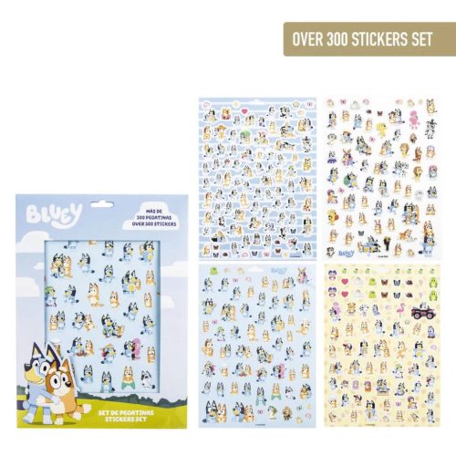 Bluey Summer matrica szett 300 db-os