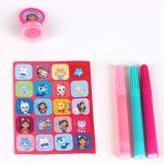 Gabi babaháza Funny színezhető füzet szett sablonnal