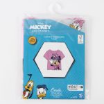 Disney Minnie Wink gyerek rövid póló, felső 3 - 6 év / 98 - 116 cm