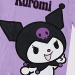 Hello Kitty Kuromi Purple gyerek rövid póló, felső 6 - 12 év / 116 - 152 cm