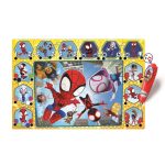 Pókember Spidey and Friends interaktív 24 db-os puzzle Clementoni