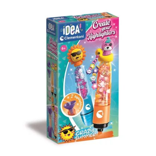 Színes Crazy Summer szövegkiemelő készlet Clementoni