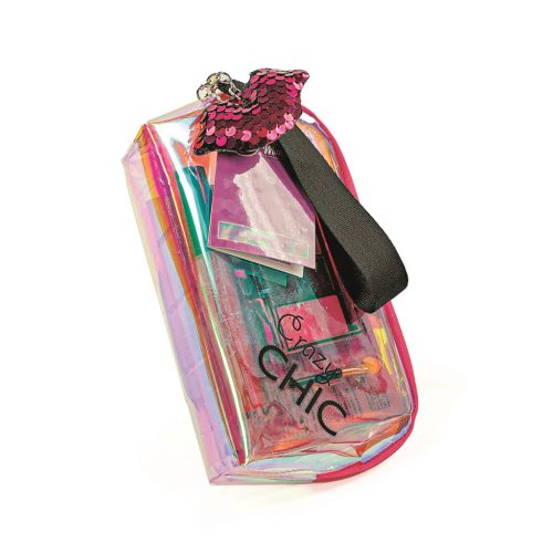 Crazy Chic Beauty sminkszett hologrammos neszeszerben Clementoni