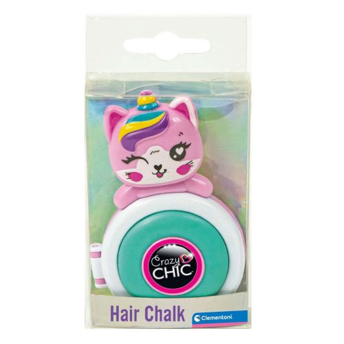 Crazy Chic Animal zöld hajszínező kréta Clementoni