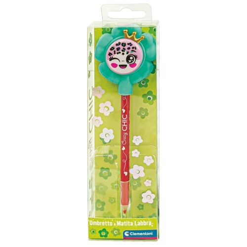 Crazy Chic Red Smile szemhéjpúder és szájkontúr ceruza Clementoni