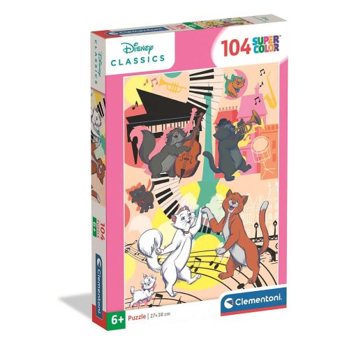 Disney Classics Aristocats 104 db-os puzzle Clementoni