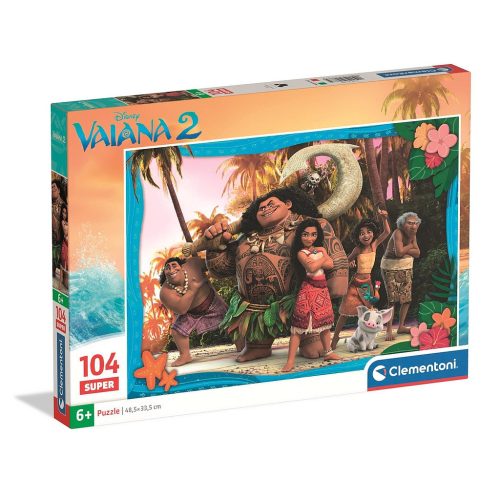 Disney Vaiana New Story 104 db-os puzzle Clementoni