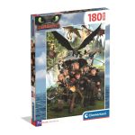 Így neveld a sárkányodat Riders 180 db-os puzzle Clementoni