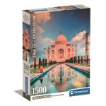 India Taj Mahal 1500 db-os Compact puzzle Clementoni
