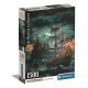 Kalózhajó Haunted Seas 1500 db-os Compact puzzle Clementoni 