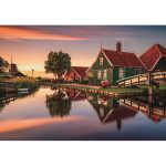 Hollandia Zaanse Schans 1500 db-os Compact puzzle Clementoni