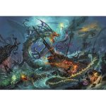 Fantázia világ Underwater Battle 3000 db-os puzzle Clementoni