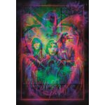 Stranger Things Upside Down 520 db-os puzzle LED-es keretben Clementoni