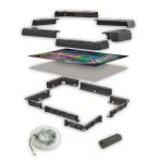 Stranger Things Vecna's Curse 520 db-os puzzle LED-es keretben Clementoni