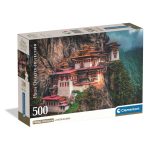 Kolostor The Tiger's Nest 500 db-os Compact puzzle Clementoni
