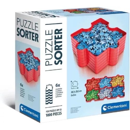 Puzzle szortírozó 6 db-os Clementoni