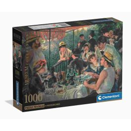   Művészet A csónakázó társaság ebédje Renoir 1000 db-os Compact puzzle Clementoni