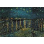 Művészet Starry Night Over the Rhône 1000 db-os Compact puzzle Clementoni