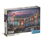 Budapest Lights of the Danube 1000 db-os Compact puzzle Clementoni
