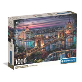   Budapest Lights of the Danube 1000 db-os Compact puzzle Clementoni
