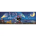 Disney Mickey, Minnie Romantic 1000 db-os panoráma Compact puzzle Clementoni