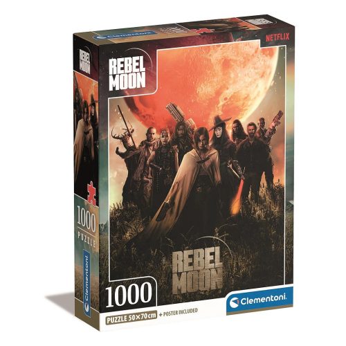 Rebel Moon Warriors 1000 db-os Compact puzzle Clementoni