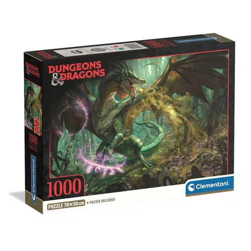 Dungeons & Dragons 1000 db-os Compact puzzle Clementoni
