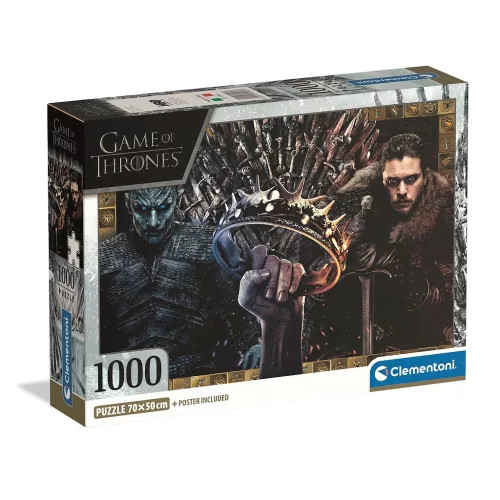 Trónok Harca 1000 db-os Compact puzzle Clementoni