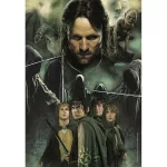 A Gyűrűk Ura Aragorn & Hobbits 1000 db-os Compact puzzle Clementoni