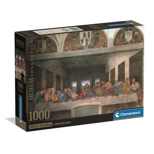 Művészet The Last Supper 1000 db-os Compact puzzle Clementoni