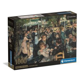   Művészet Bál a Moulin de la Galette-ben Renoir 1000 db-os Compact puzzle Clementoni