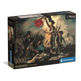   Művészet A szabadság vezeti a népet Delacroix 1000 db-os Compact puzzle Clementoni
