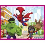 Pókember Spidey mesekocka 12 db-os Clementoni 