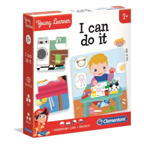 Meg tudom csinálni Young&Learner oktatójáték Clementoni